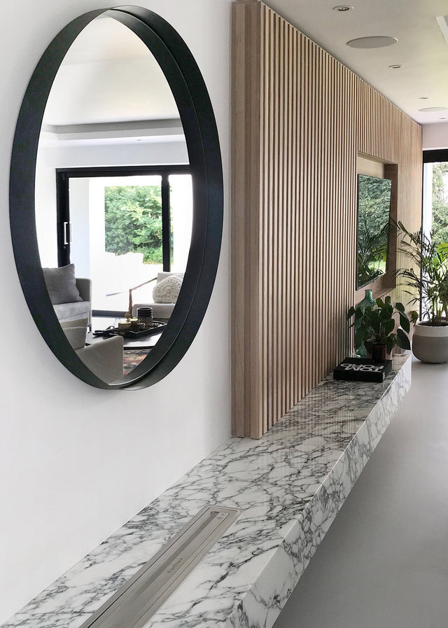 Arkivio Deep Frame Circle Matte Black